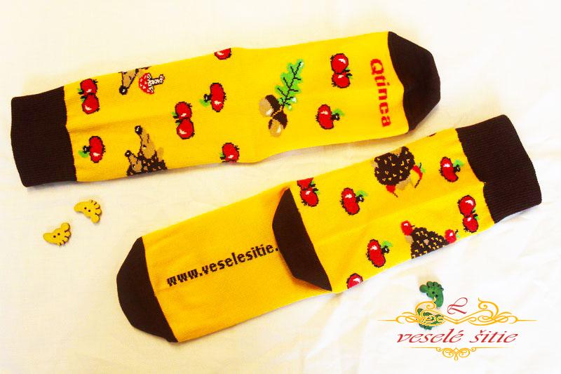 Ponožky Ježkovia Dospelácke M/39-42/ skladom 6 párov