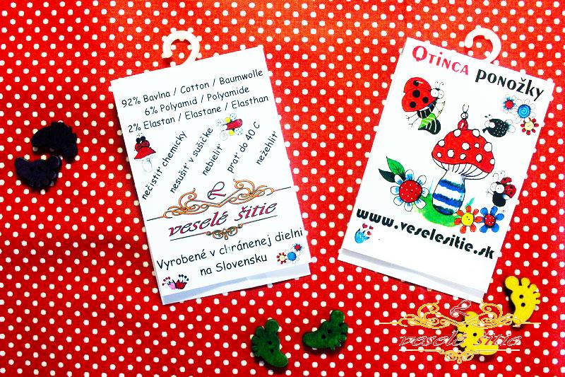 Ponožky Včely Detské SX/23-26/