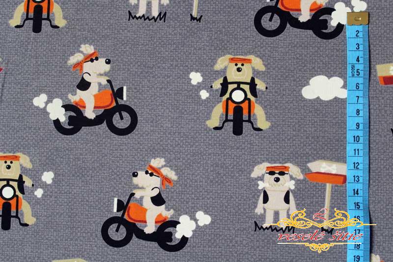 Úplet Pes motorkár zvyšok 0,84m