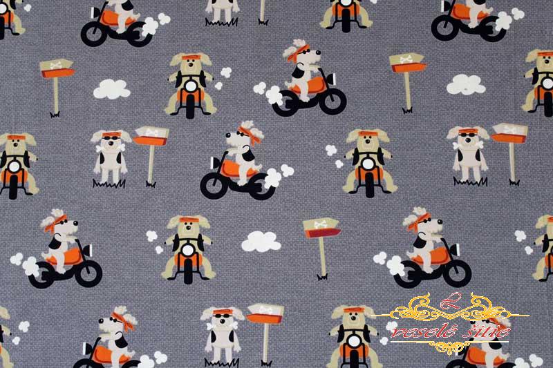 Úplet Pes motorkár zvyšok 0,84m