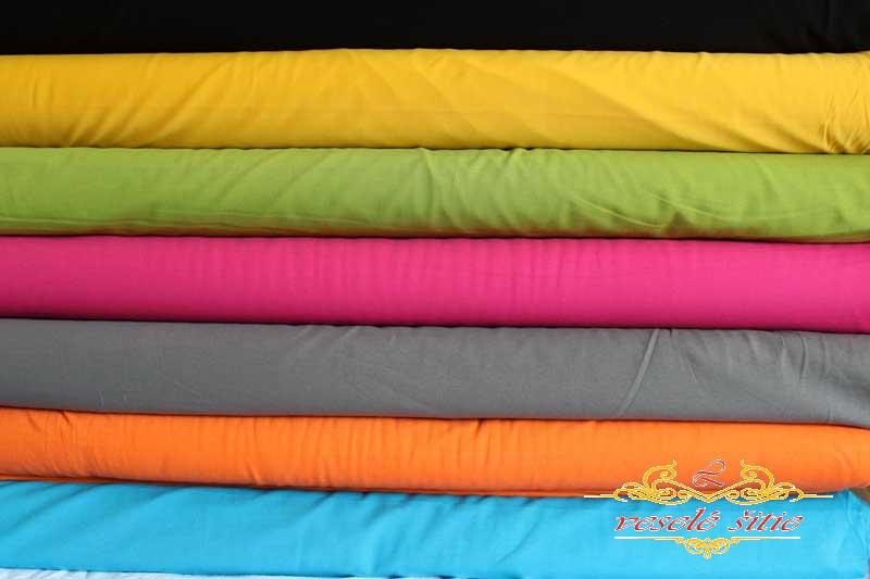 Úplet Jednofarebný tyrkys zvyšok 0,73m