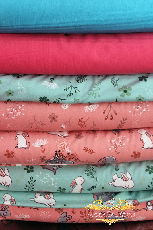 Teplákovina Broskyňová zvyšok 0,76m