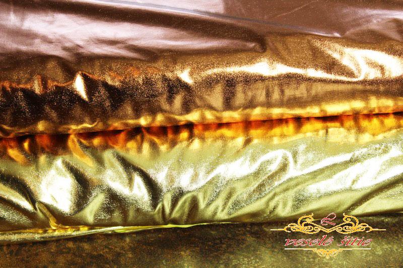 Úplet Zlatý metalický