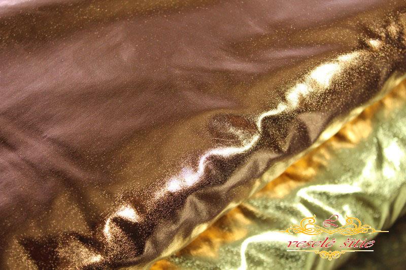 Úplet Zlatý metalický