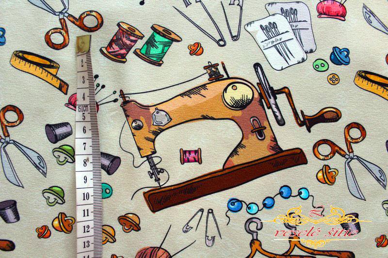 Úplet Šitie digi zvyšok 0,76m