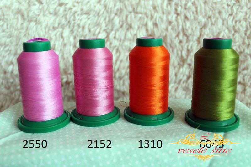 Niť Amann ISACORD olivová zelená 6043