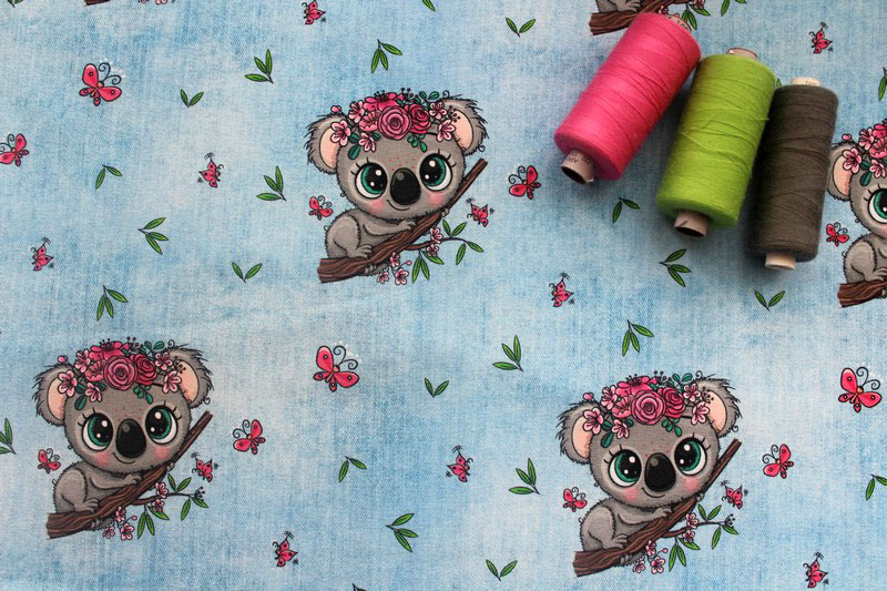 Úplet Koalky na jeans digy