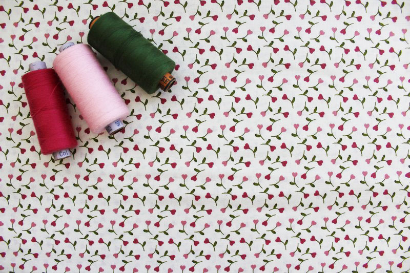 Bavlna Tulipán mini srdiečkový