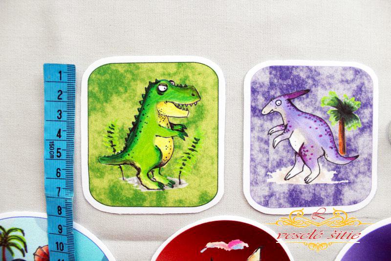 Qtinca kolekcia - Aplikácie - Stredná sada Dinosauri