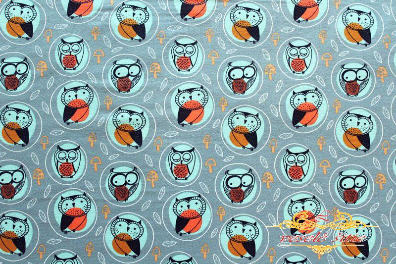 Úplet Sovy v kruhoch