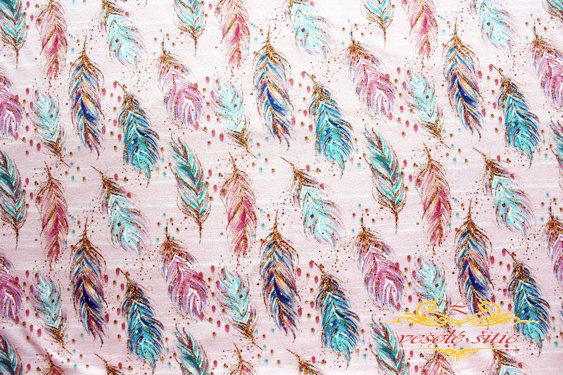 Teplákovina Pierka na ružovej digi