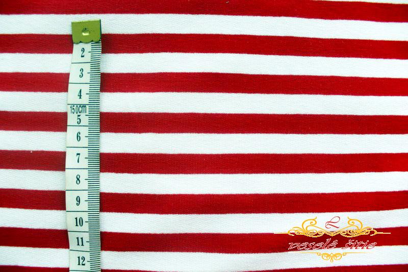 Teplákovina Červené pruhy