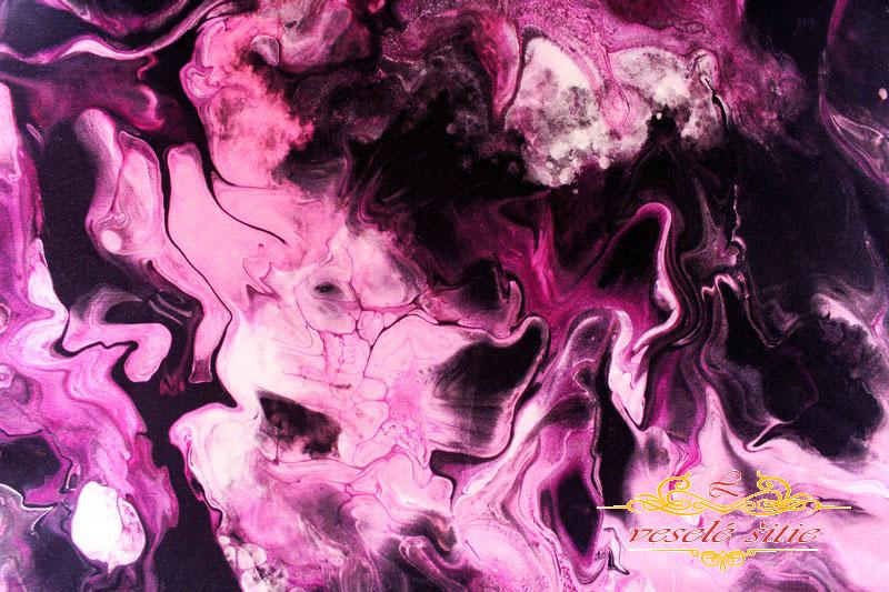 Teplákovina Cyklámenová láva digi