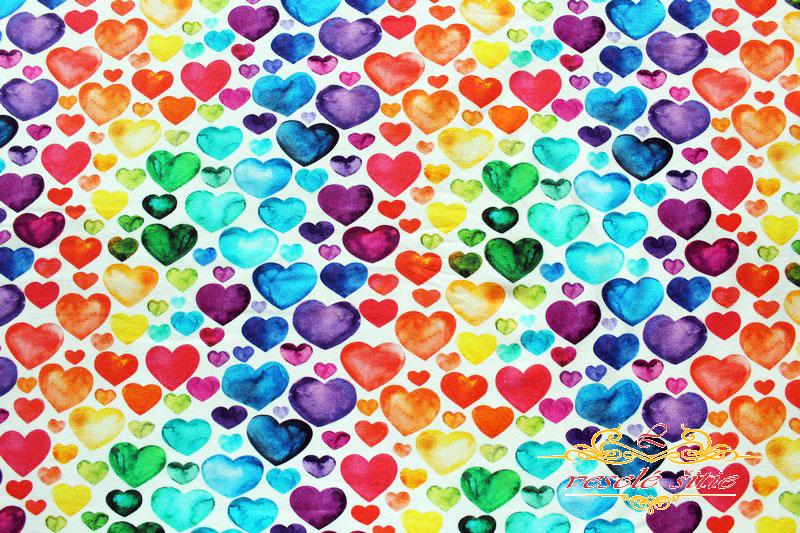 Úplet Dúhové srdiečka digi