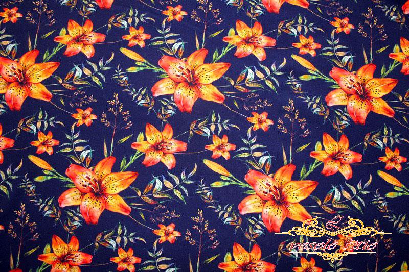 Úplet Ľalie oranžové digi