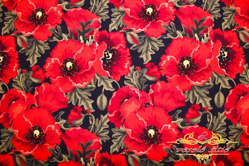 Teplákovina Vlčie maky digi len 2m skladom