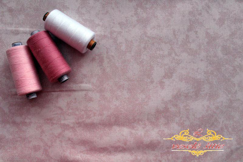 Bavlna Mramor svetloružový