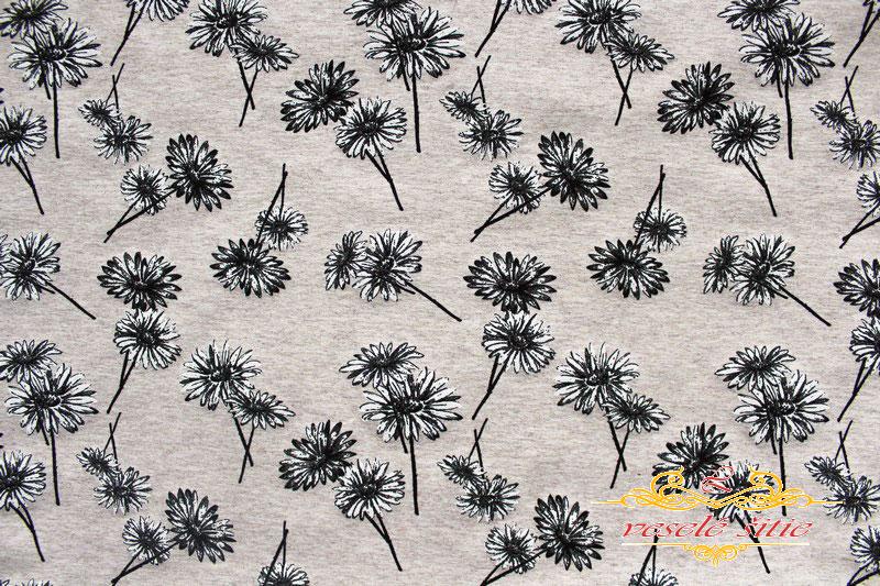 Úplet Kvety čierne