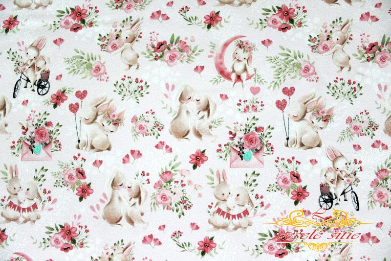 Teplákovina Romantické zajačiky