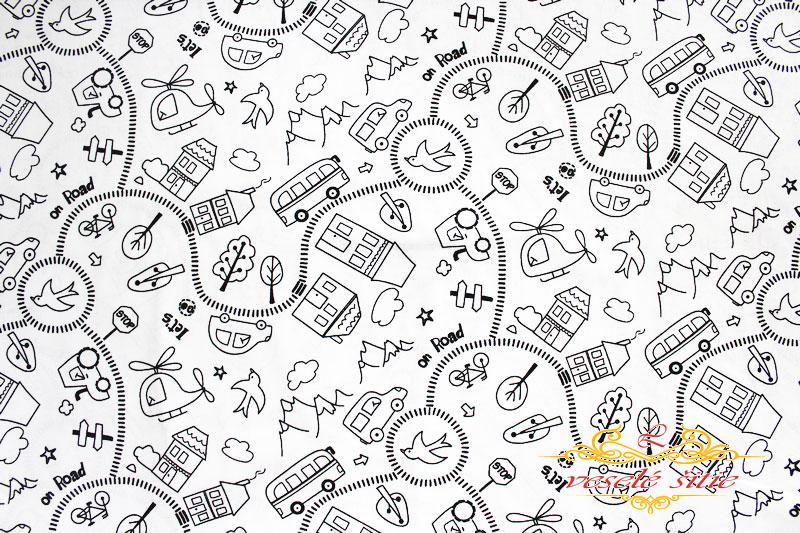 Bavlna Vyfarbovacia Autíčka