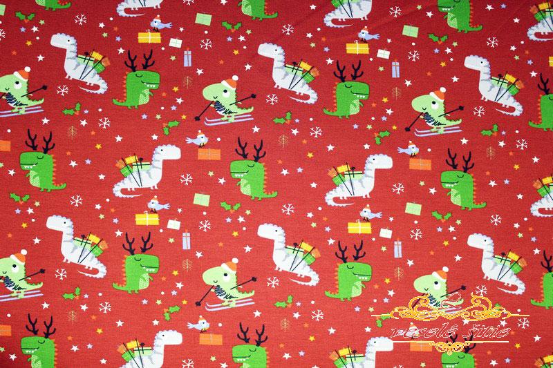 Úplet Vianočné dinosaury