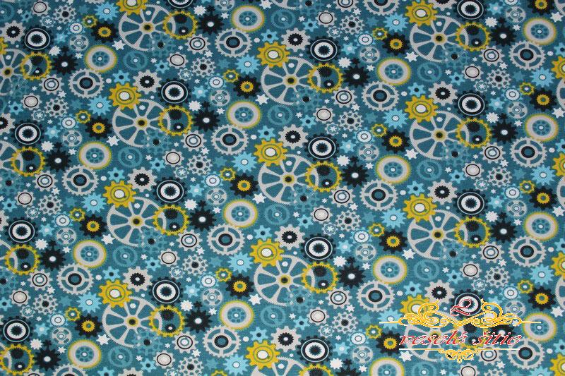 Úplet Ozubené kolieska smaragd