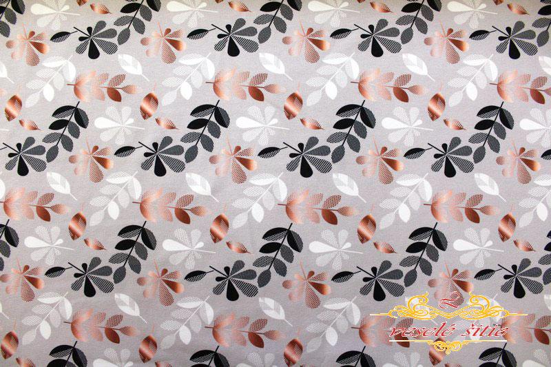 Úplet Bronzové listy