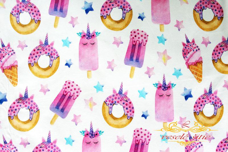 Úplet Jednorožce donuty