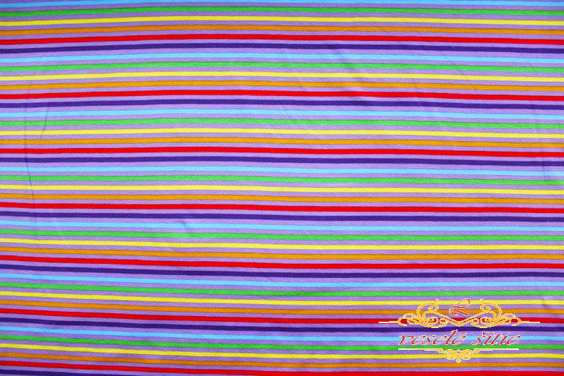 Úplet Pásik fialový