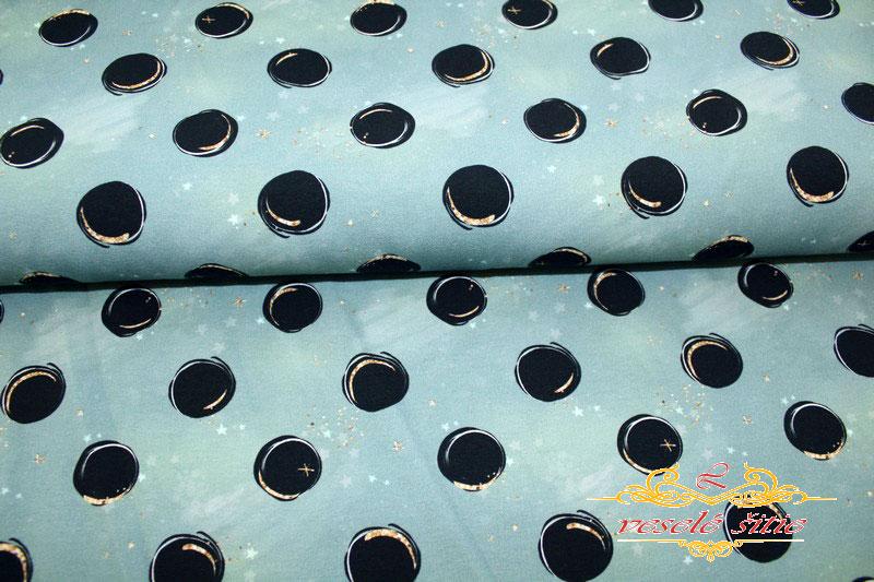 Úplet Čierne bodky na olivovej