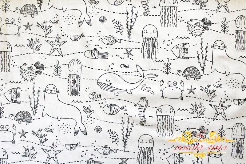 Bavlna Vyfarbovacia Podmorská chobotnice