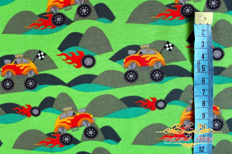 Úplet Ohnivé autá 