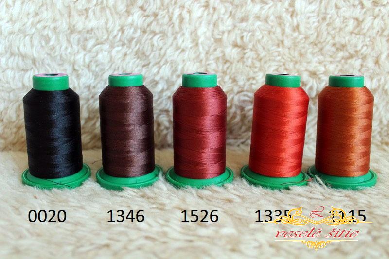 Niť Amann ISACORD hnedá tehlová 1335 