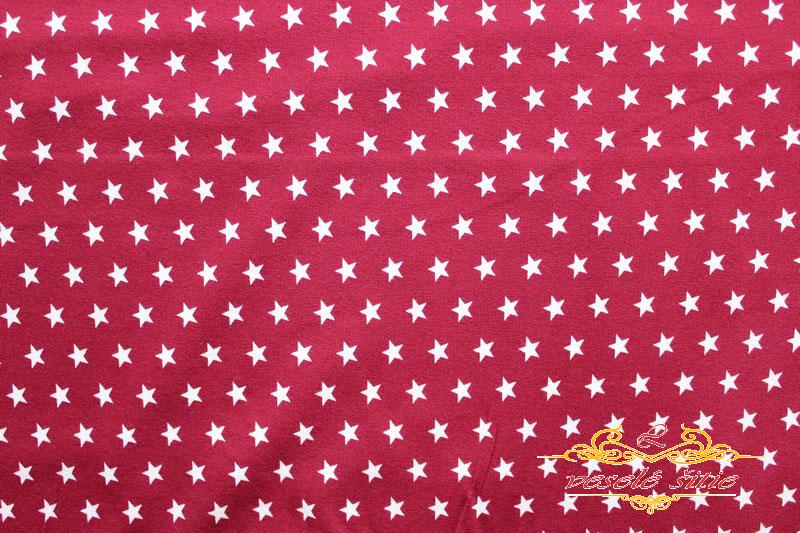 Úplet Hviezdičky na bordovej 