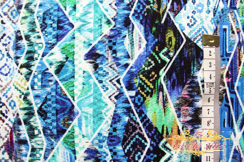 Úplet Indiánsky modrý digi