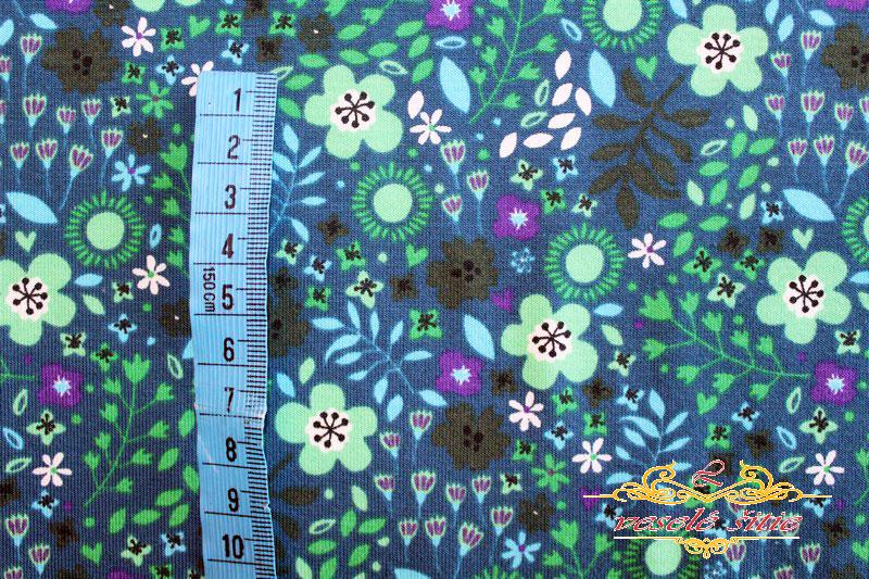 Úplet Kvetinový mix zelený