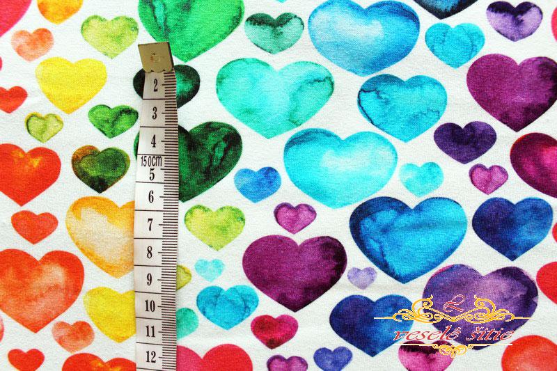 Úplet Dúhové srdiečka digi