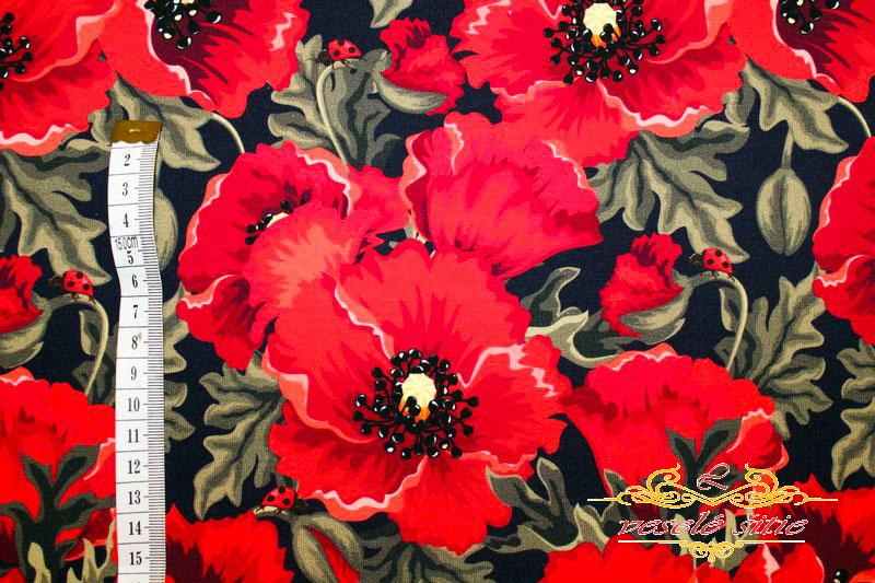 Teplákovina Vlčie maky digi len 2m skladom