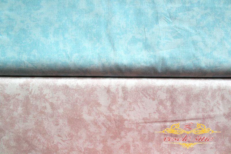 Bavlna Mramor svetlomodrý