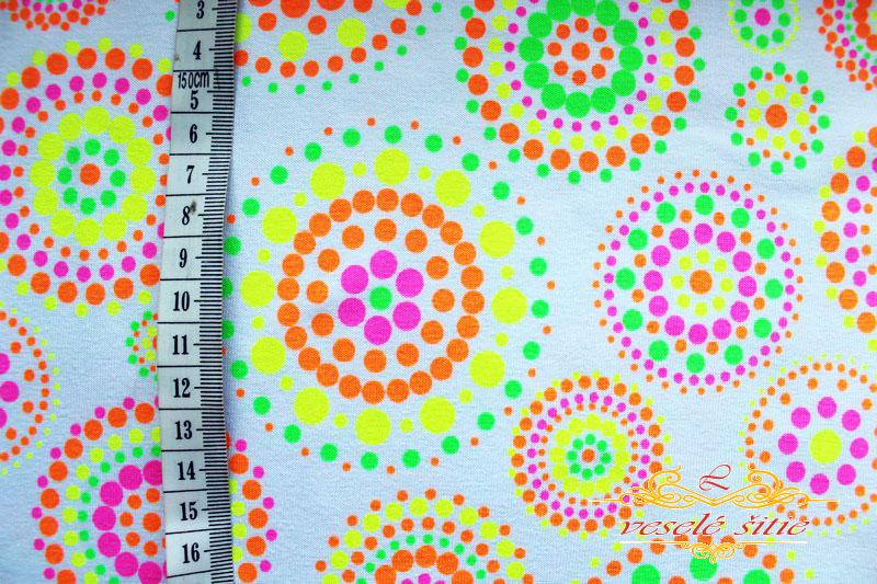 Úplet Mandaly neón