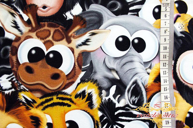 Teplákovina Okaté zvieratá