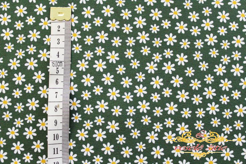 Úplet Minikvietky na zelenej