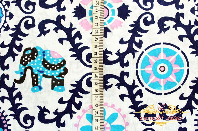 Bavlna Mandaly rôznofarebné