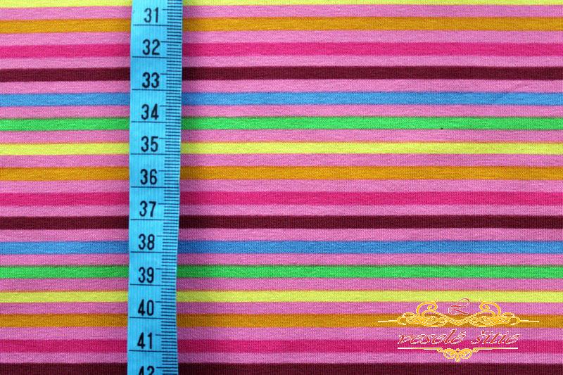 Úplet Pásik ružový