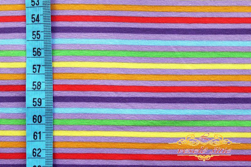 Úplet Pásik fialový