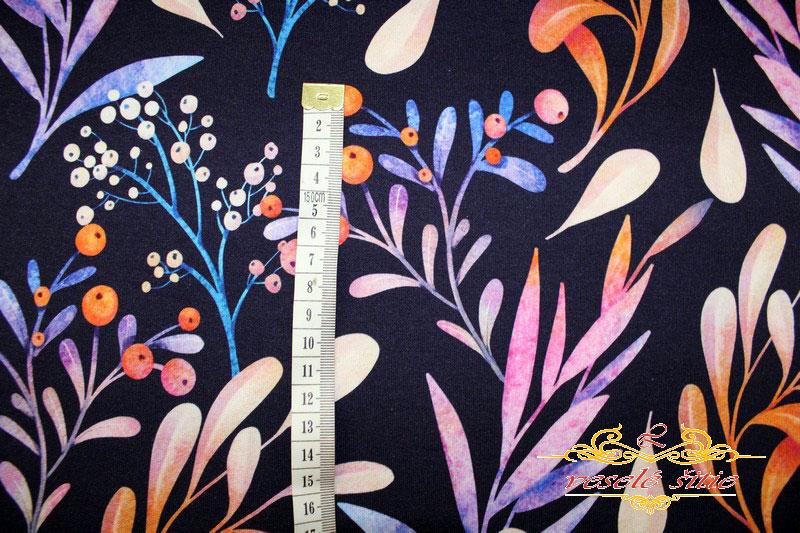 Tepákovina Ružovooranžové lístky s bobuľami