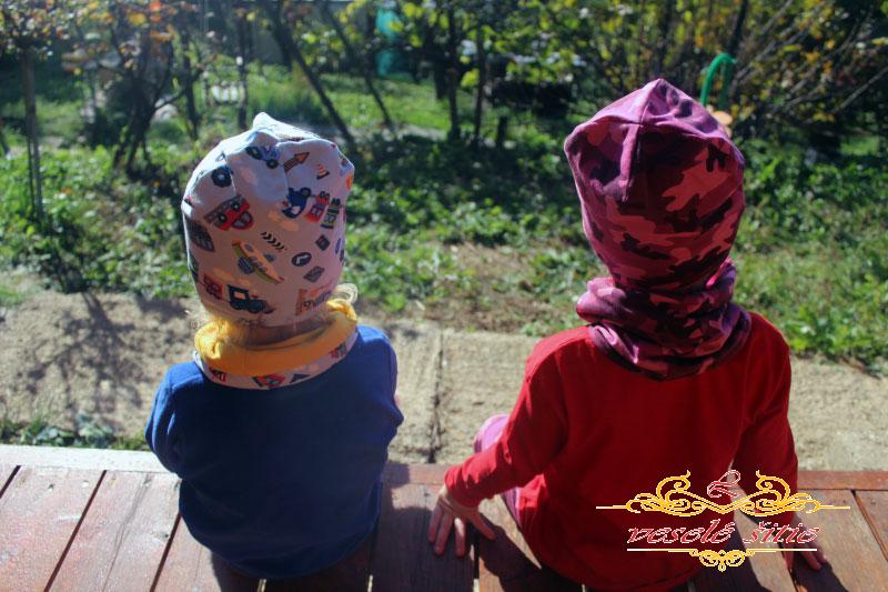 Set čiapočka a nákrčník