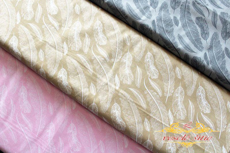 Bavlna Pierka ružové