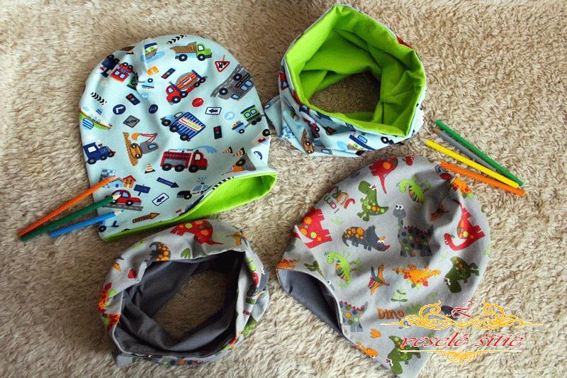 Set čiapočka a nákrčník
