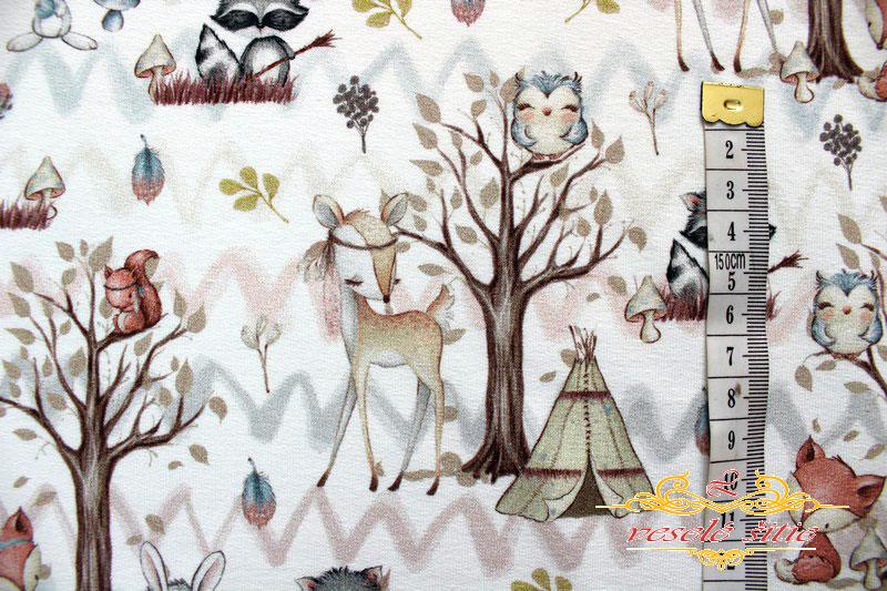 Teplákovina Lesní priatelia digi